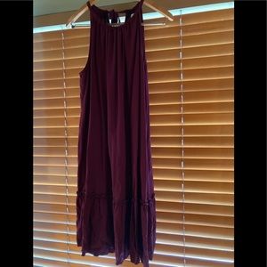 Maroon Dress